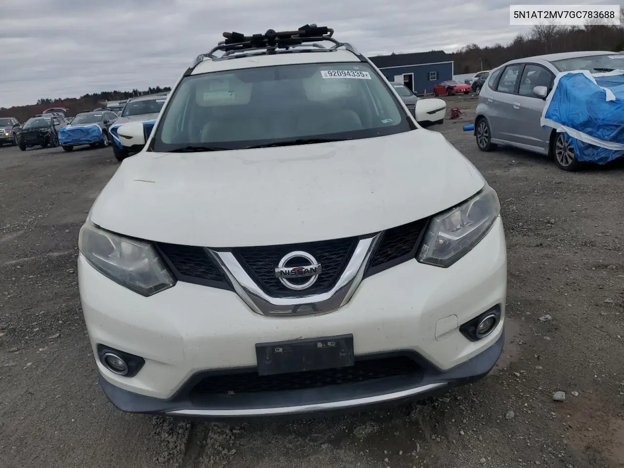 5N1AT2MV7GC783688 2016 Nissan Rogue S