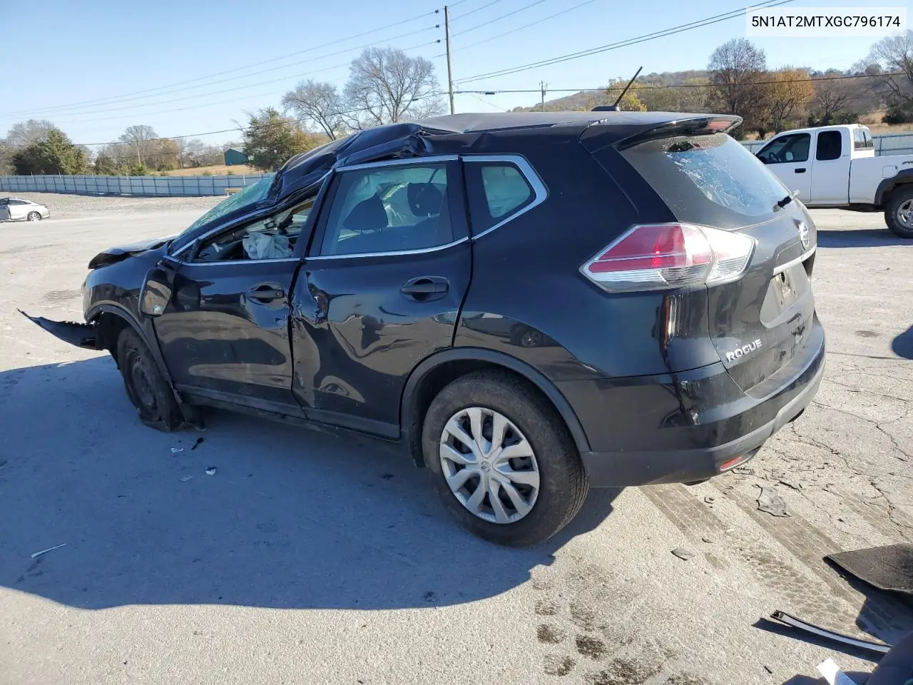 5N1AT2MTXGC796174 2016 Nissan Rogue S