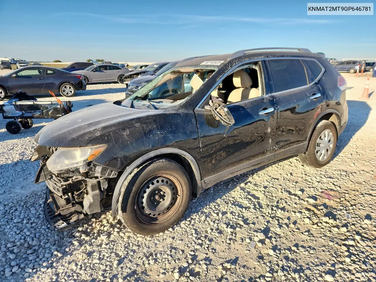 KNMAT2MT9GP646781 2016 Nissan Rogue S