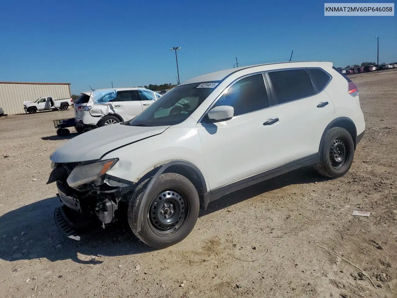 KNMAT2MV6GP646058 2016 Nissan Rogue S