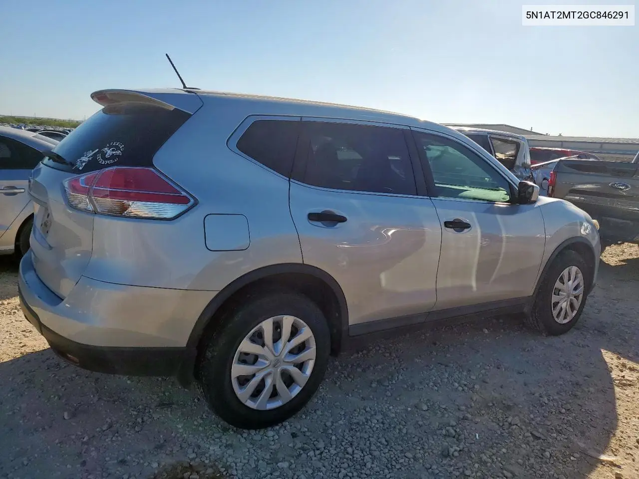 5N1AT2MT2GC846291 2016 Nissan Rogue S