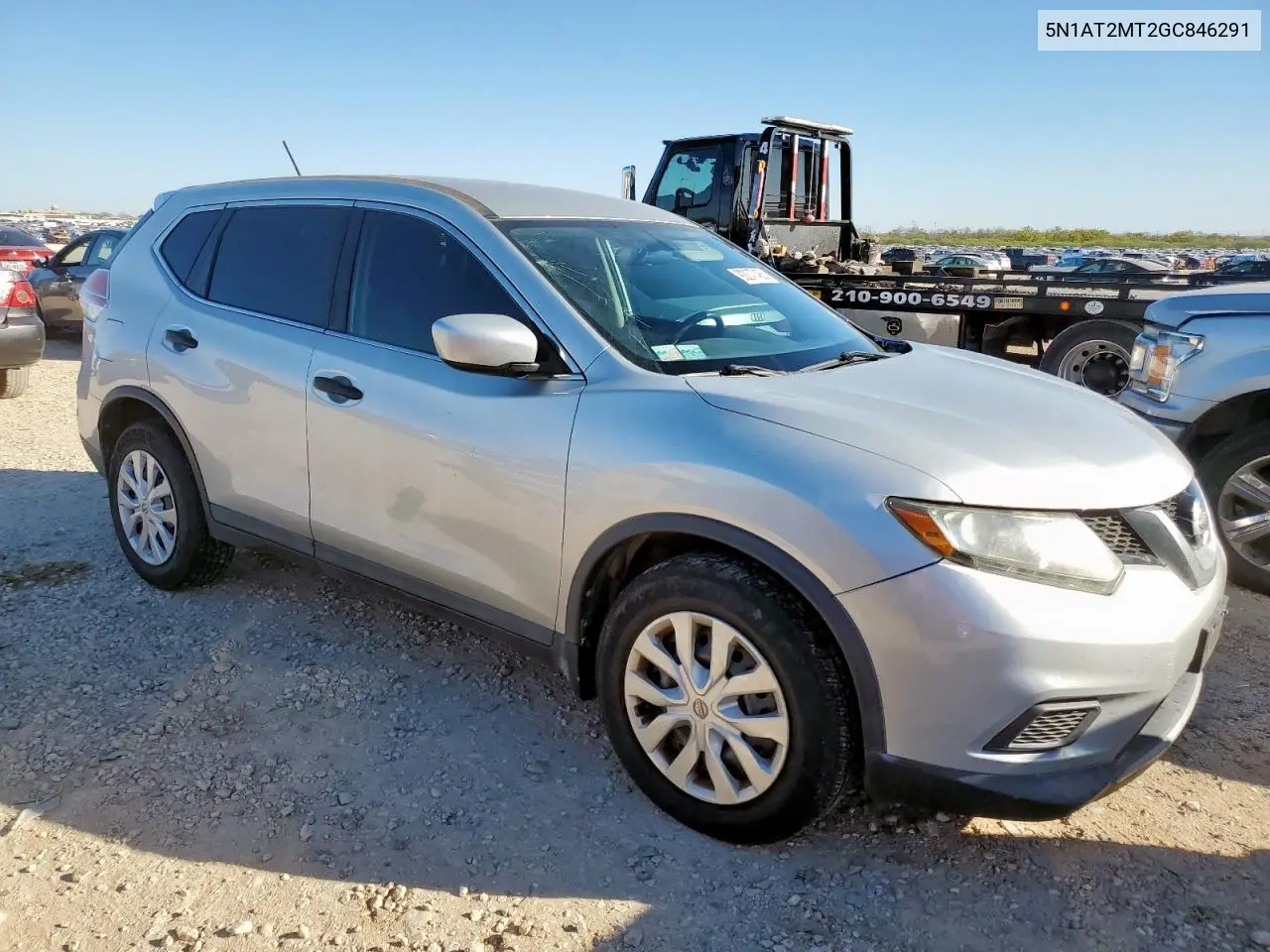 5N1AT2MT2GC846291 2016 Nissan Rogue S