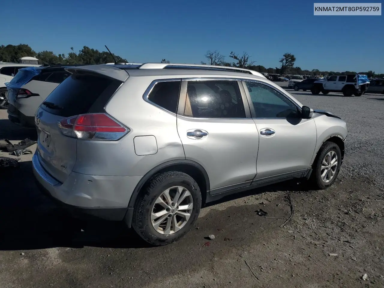 KNMAT2MT8GP592759 2016 Nissan Rogue S