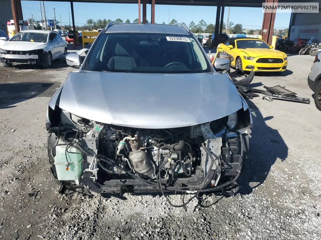 KNMAT2MT8GP592759 2016 Nissan Rogue S