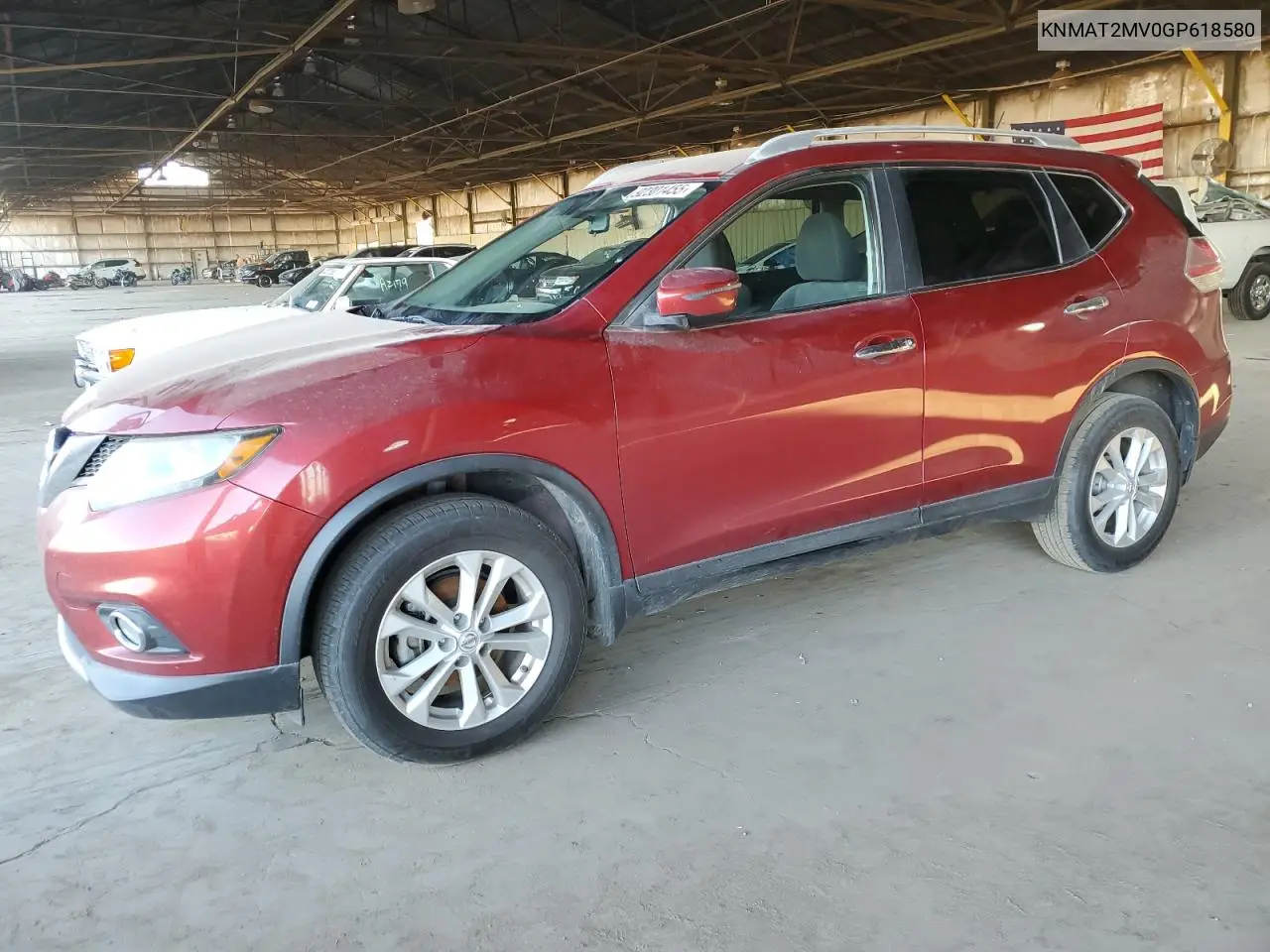KNMAT2MV0GP618580 2016 Nissan Rogue S