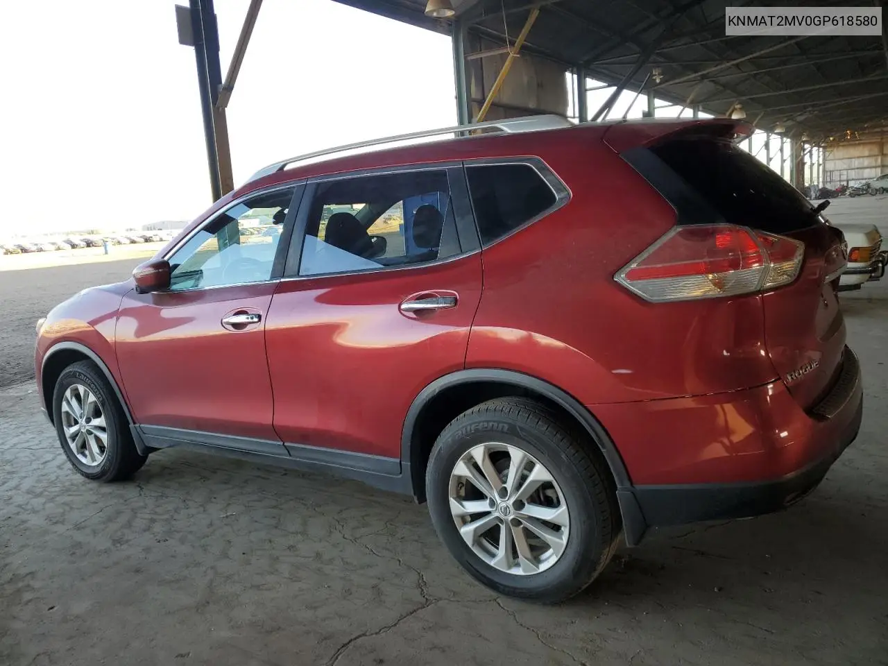KNMAT2MV0GP618580 2016 Nissan Rogue S