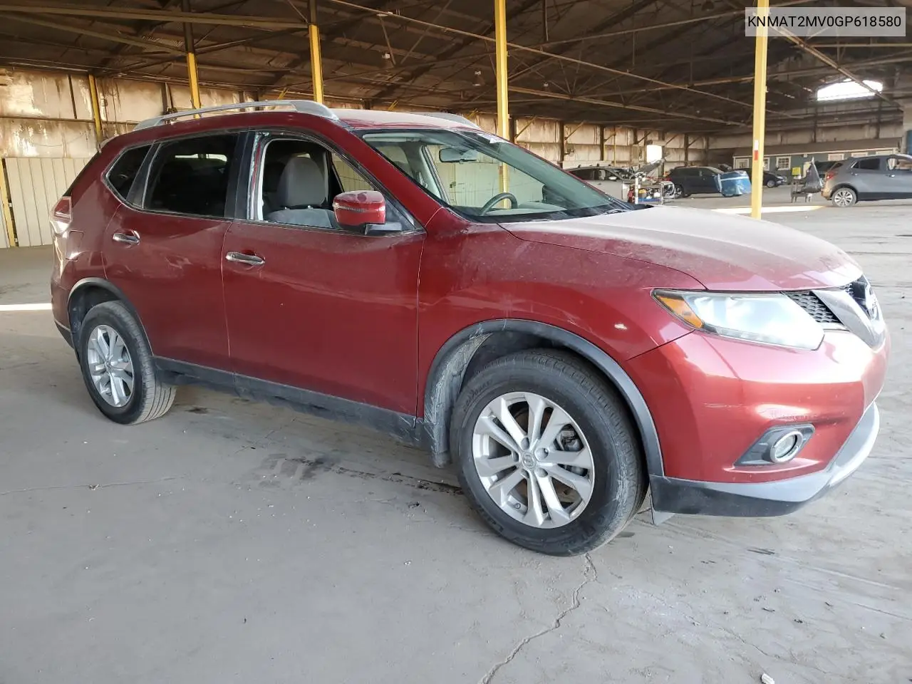 KNMAT2MV0GP618580 2016 Nissan Rogue S