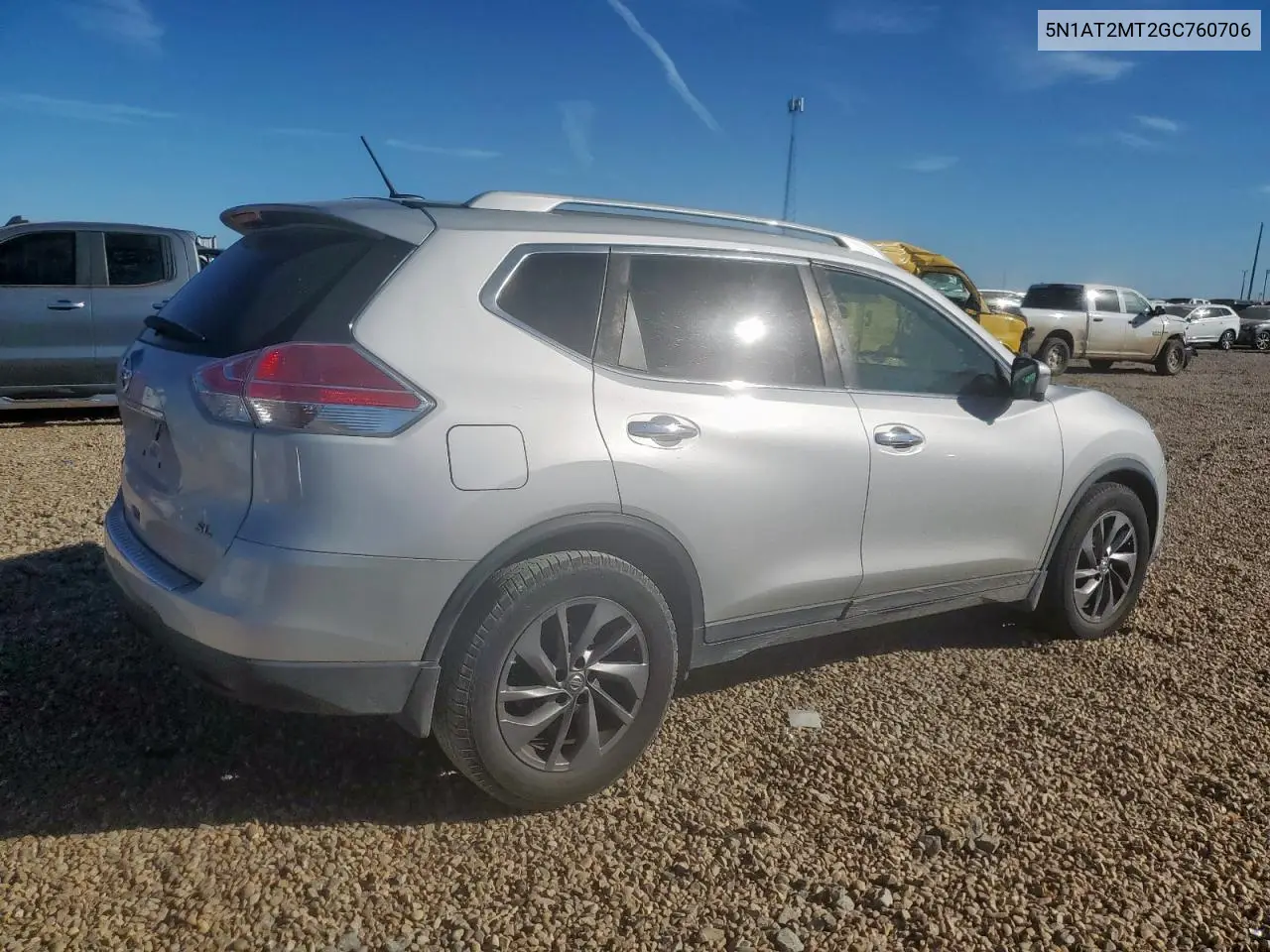 5N1AT2MT2GC760706 2016 Nissan Rogue S