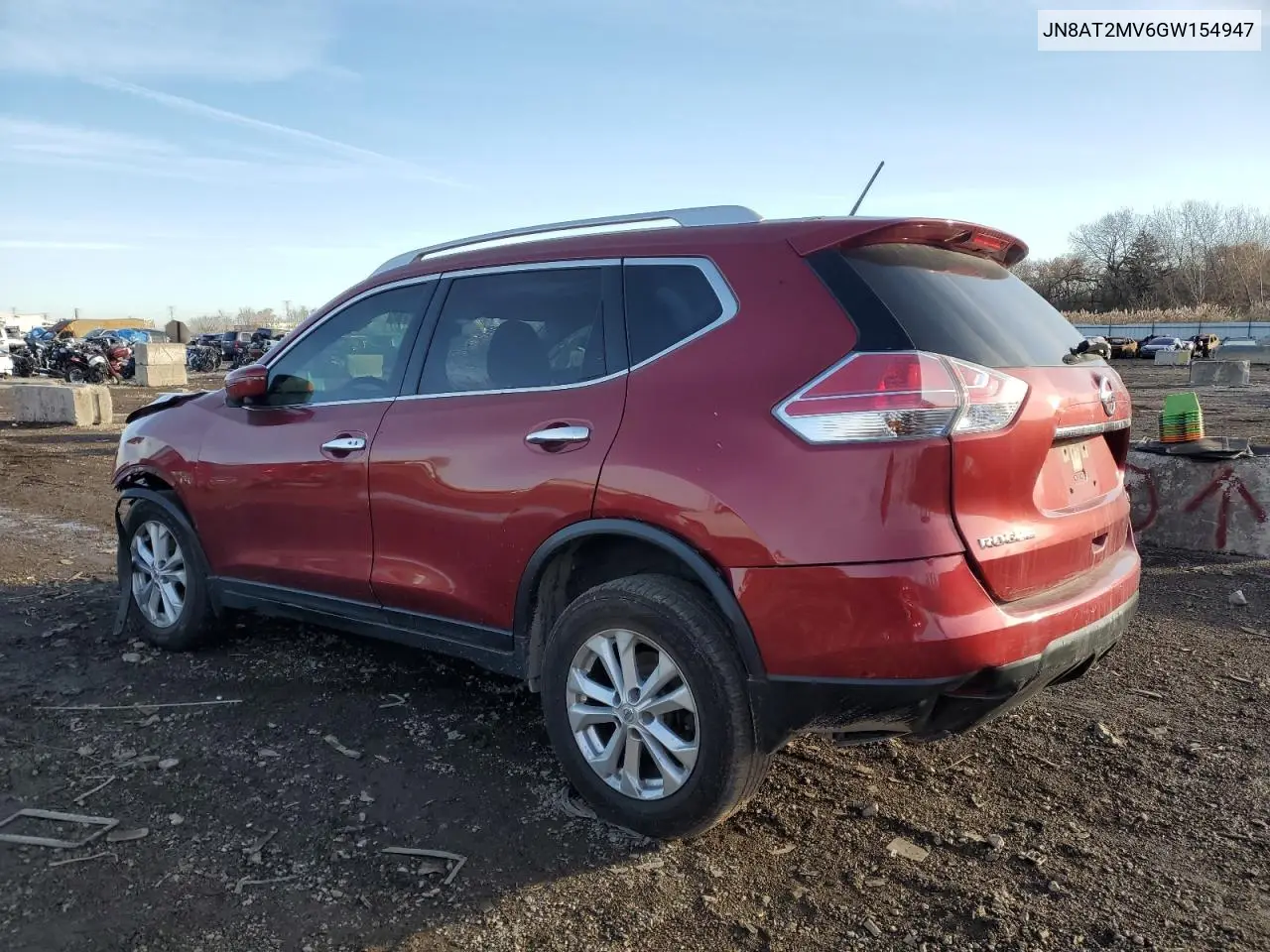 JN8AT2MV6GW154947 2016 Nissan Rogue S