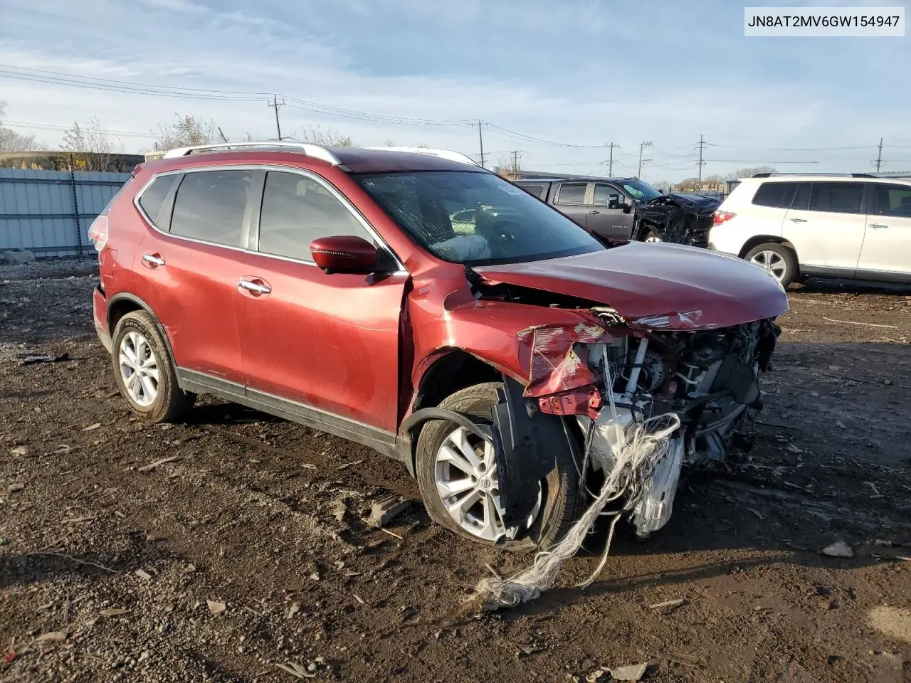 JN8AT2MV6GW154947 2016 Nissan Rogue S