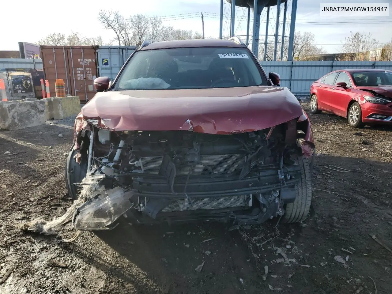 JN8AT2MV6GW154947 2016 Nissan Rogue S
