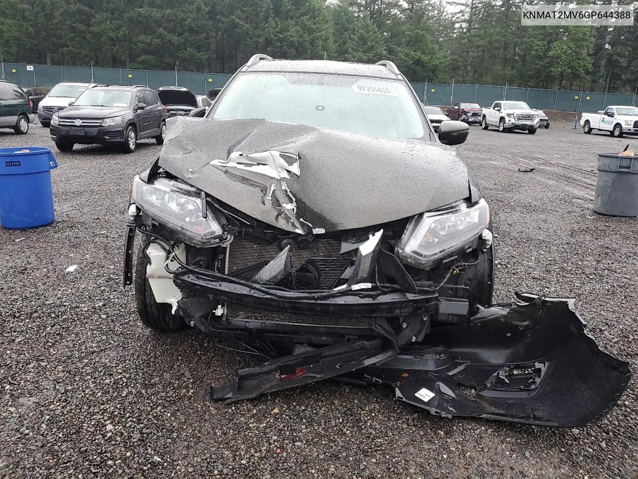 KNMAT2MV6GP644388 2016 Nissan Rogue S