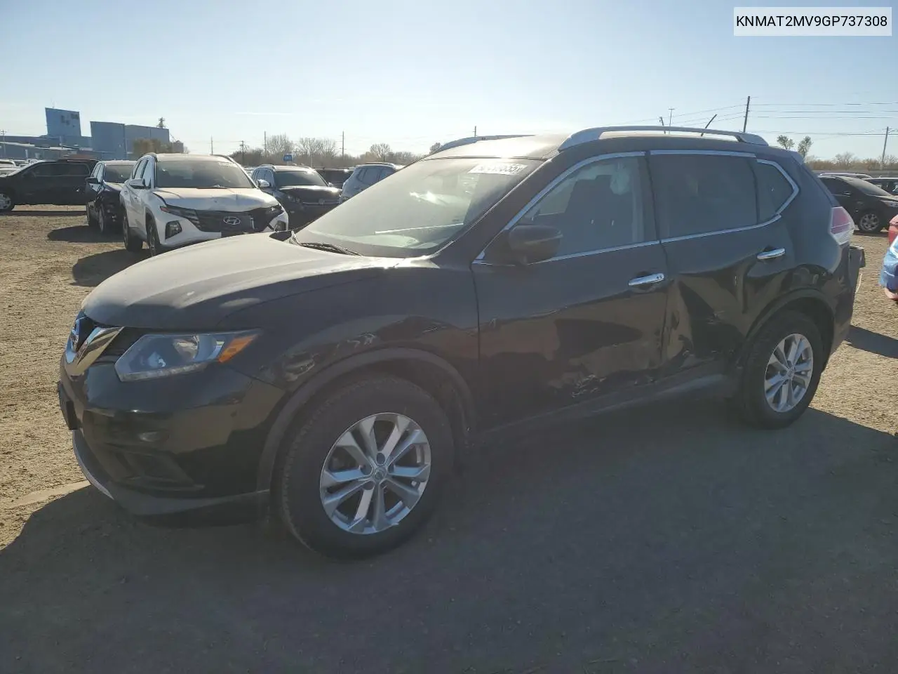 KNMAT2MV9GP737308 2016 Nissan Rogue S