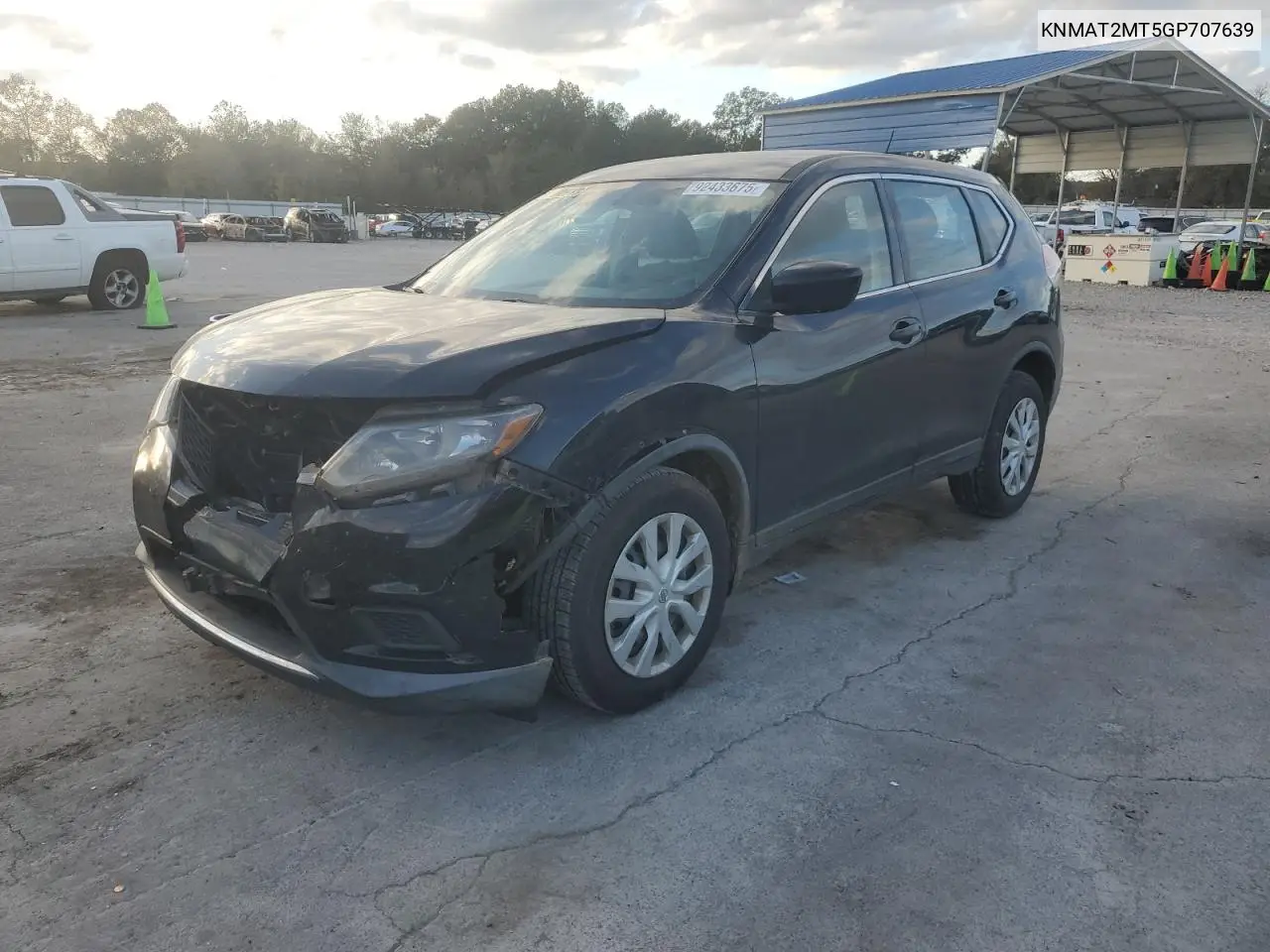 KNMAT2MT5GP707639 2016 Nissan Rogue S