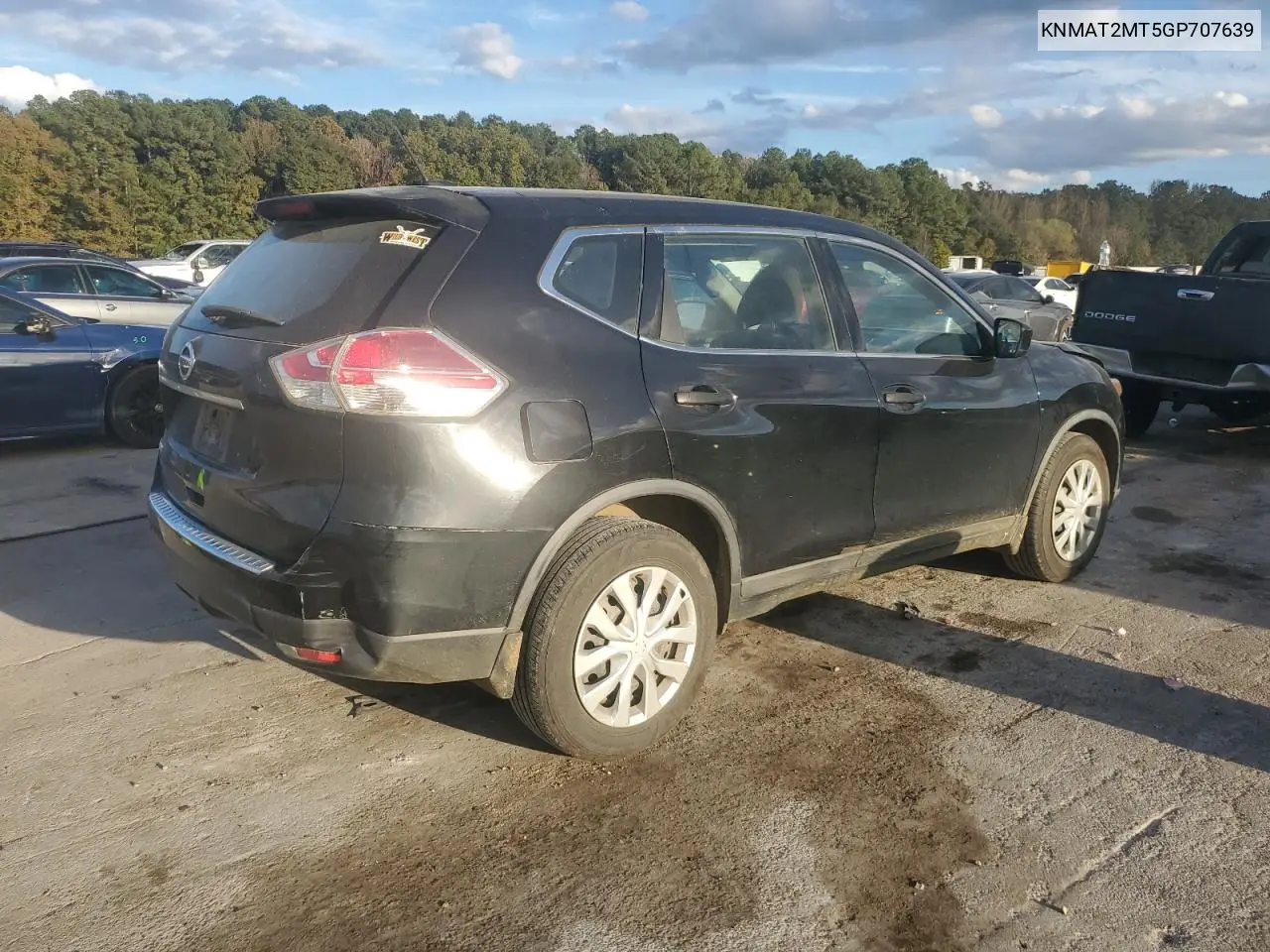 KNMAT2MT5GP707639 2016 Nissan Rogue S