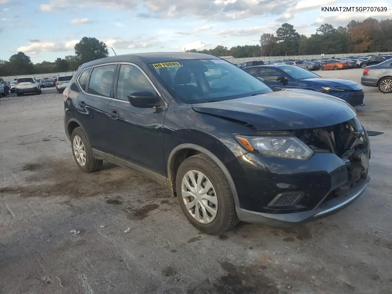 KNMAT2MT5GP707639 2016 Nissan Rogue S