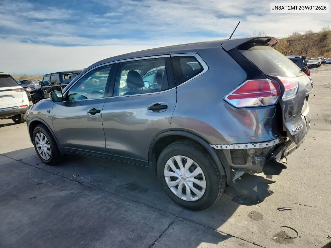JN8AT2MT2GW012626 2016 Nissan Rogue S