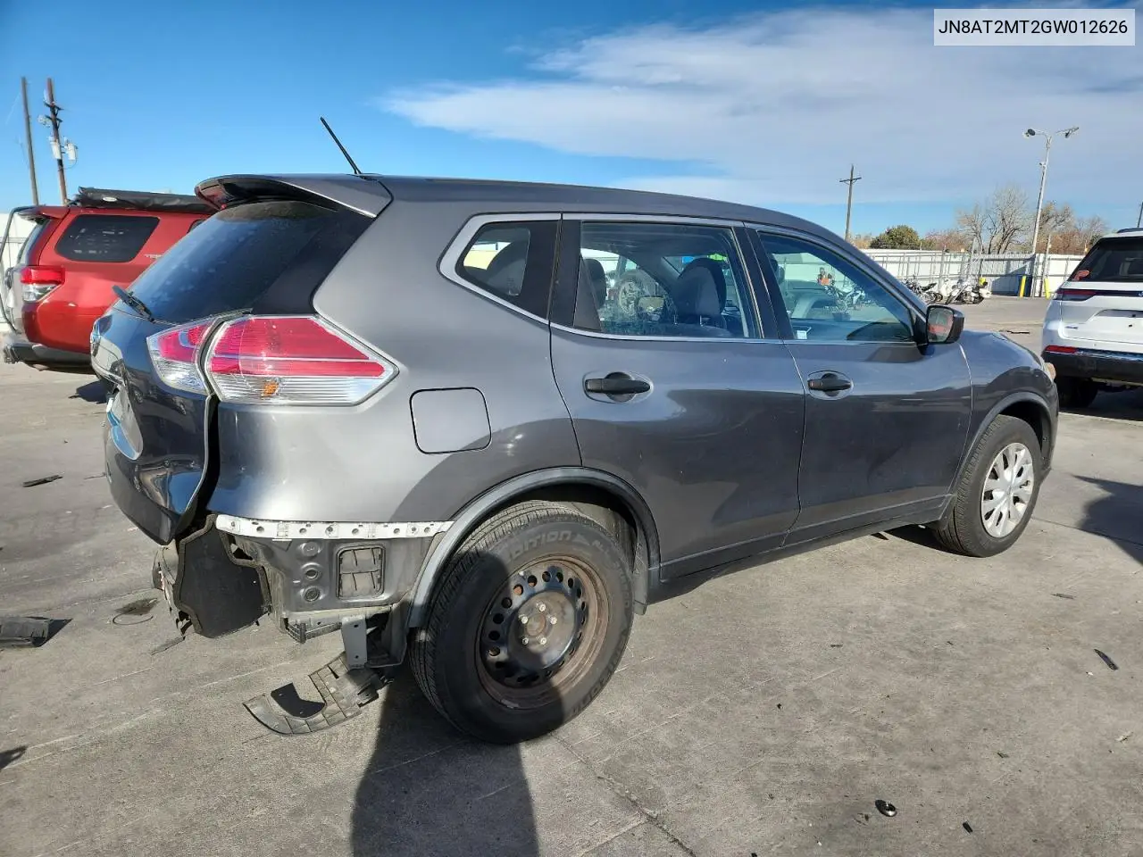 JN8AT2MT2GW012626 2016 Nissan Rogue S