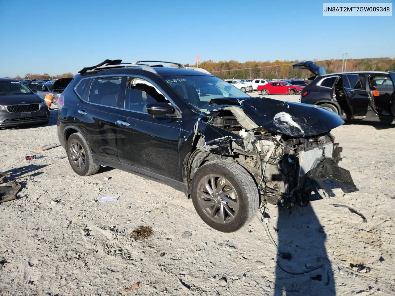 JN8AT2MT7GW009348 2016 Nissan Rogue S