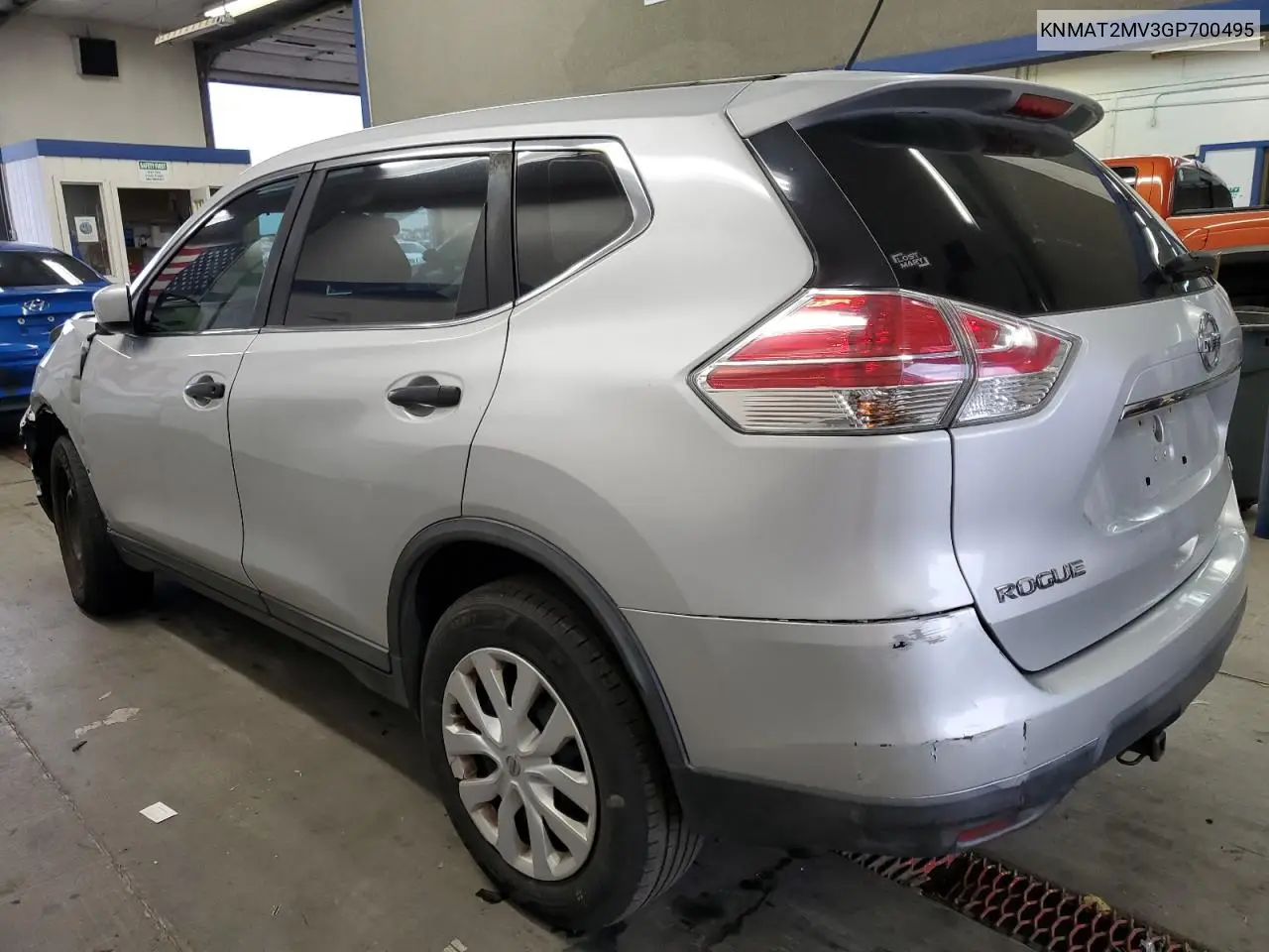 KNMAT2MV3GP700495 2016 Nissan Rogue S