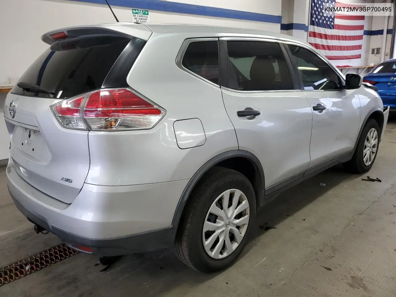 KNMAT2MV3GP700495 2016 Nissan Rogue S