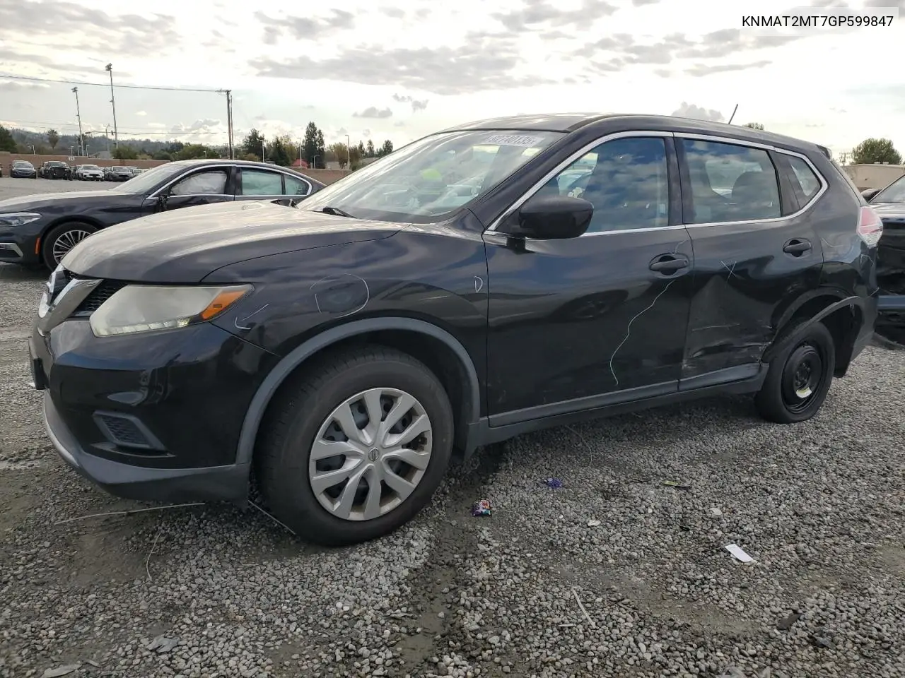 KNMAT2MT7GP599847 2016 Nissan Rogue S