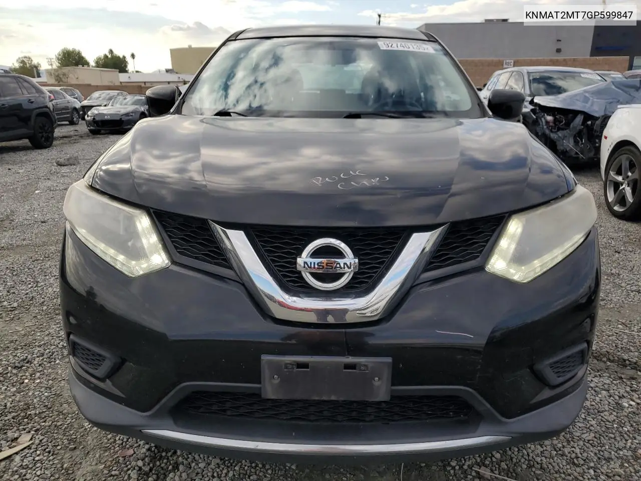 KNMAT2MT7GP599847 2016 Nissan Rogue S