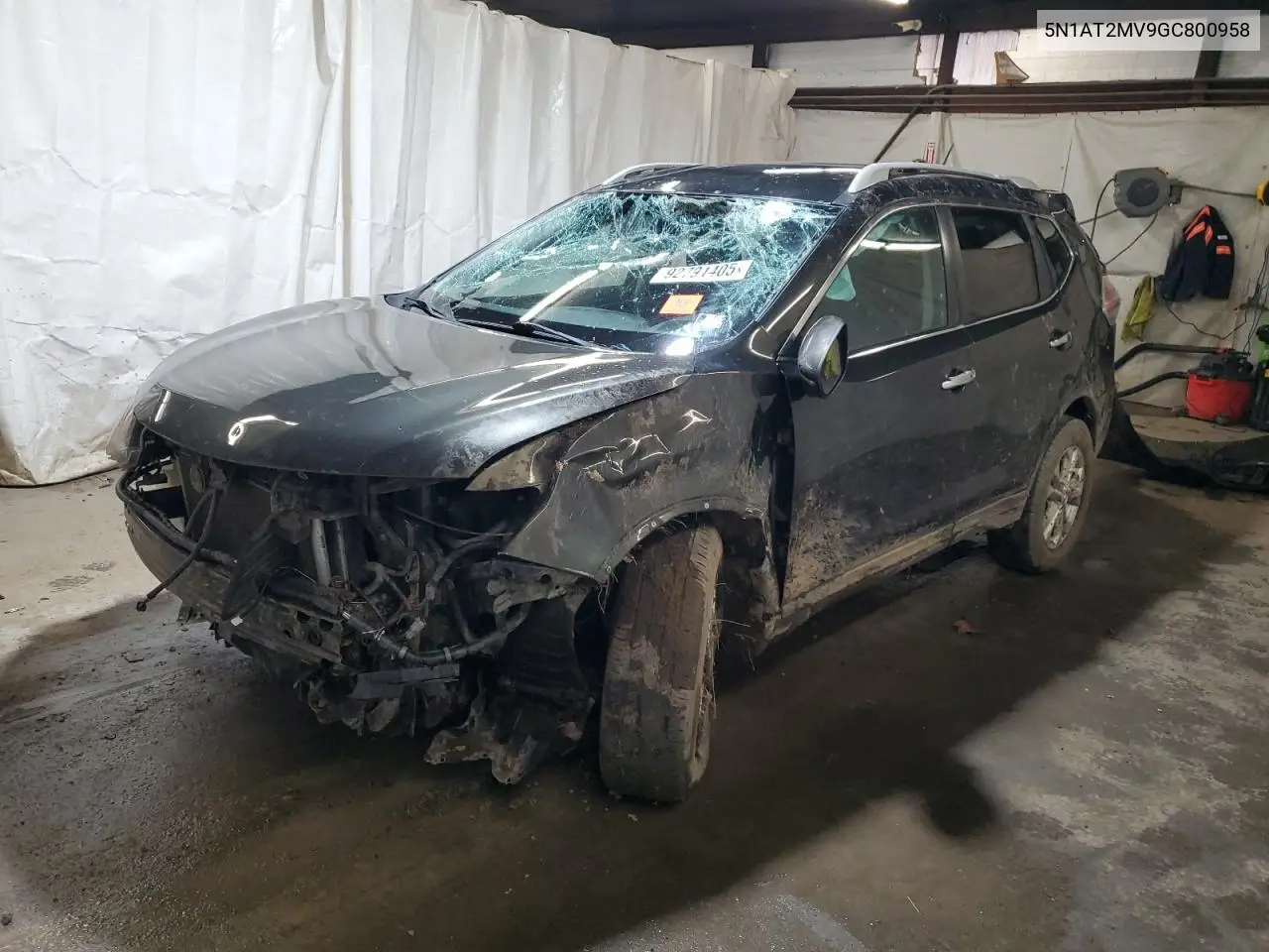 5N1AT2MV9GC800958 2016 Nissan Rogue S