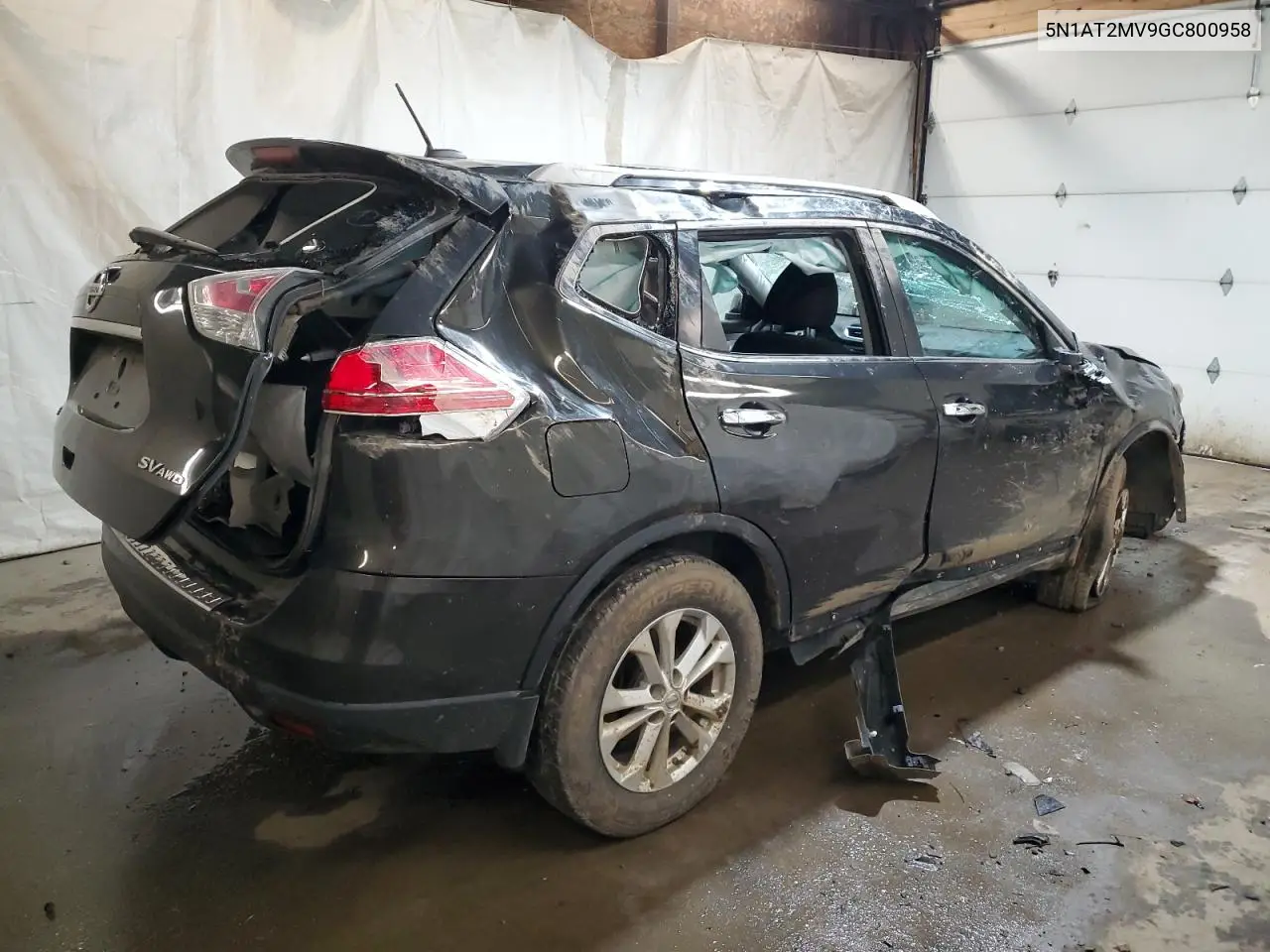 5N1AT2MV9GC800958 2016 Nissan Rogue S