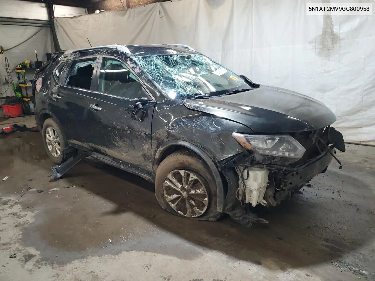 5N1AT2MV9GC800958 2016 Nissan Rogue S