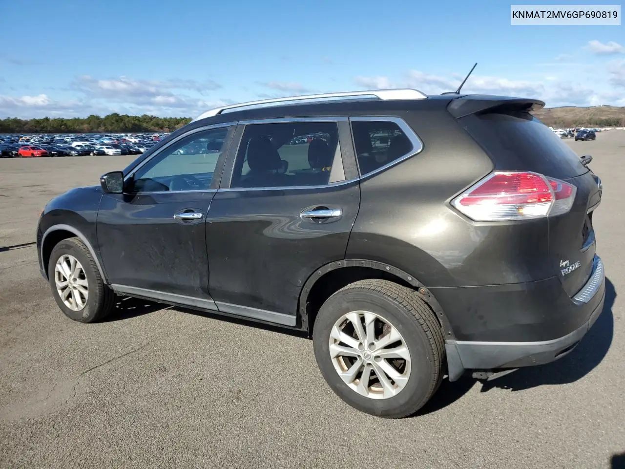 KNMAT2MV6GP690819 2016 Nissan Rogue S