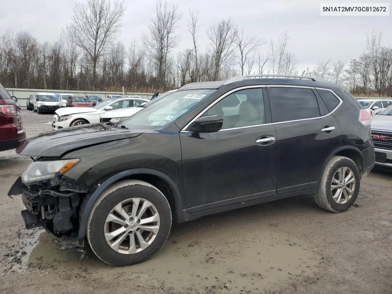 5N1AT2MV7GC812672 2016 Nissan Rogue S