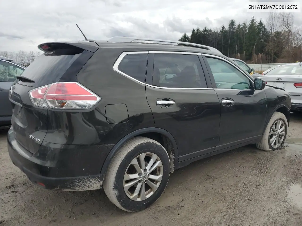 5N1AT2MV7GC812672 2016 Nissan Rogue S