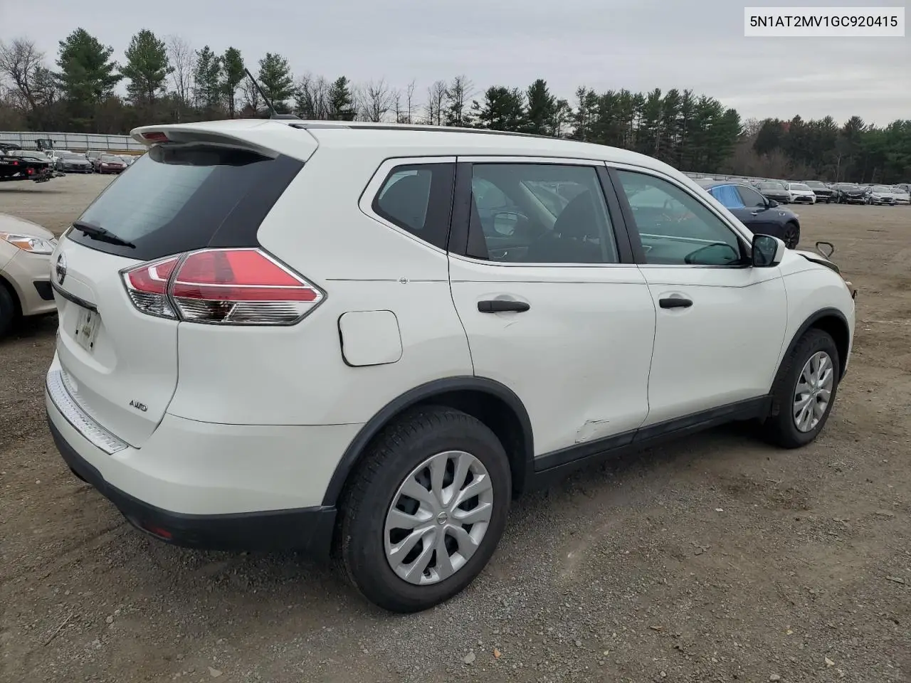 5N1AT2MV1GC920415 2016 Nissan Rogue S