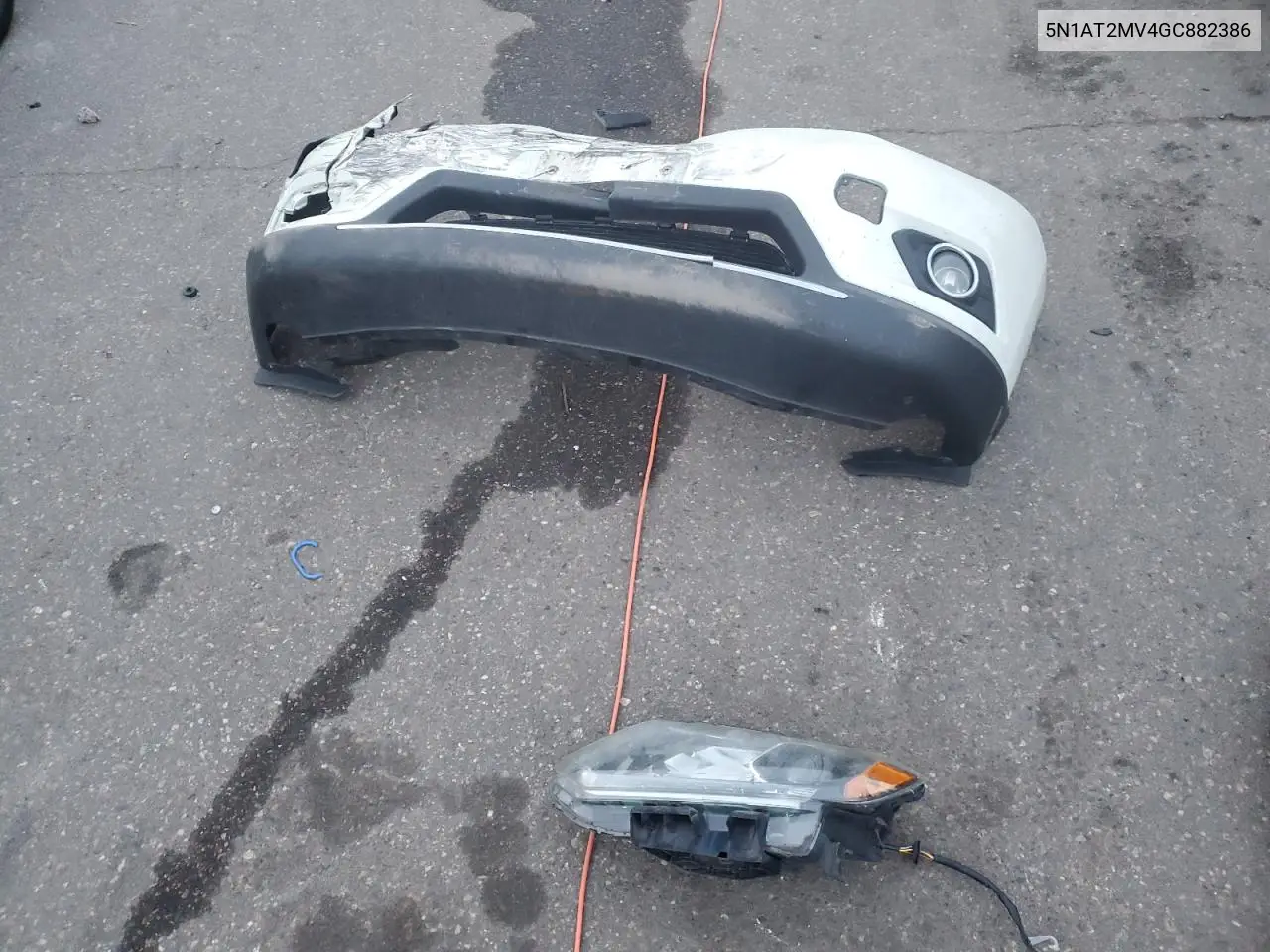 5N1AT2MV4GC882386 2016 Nissan Rogue S