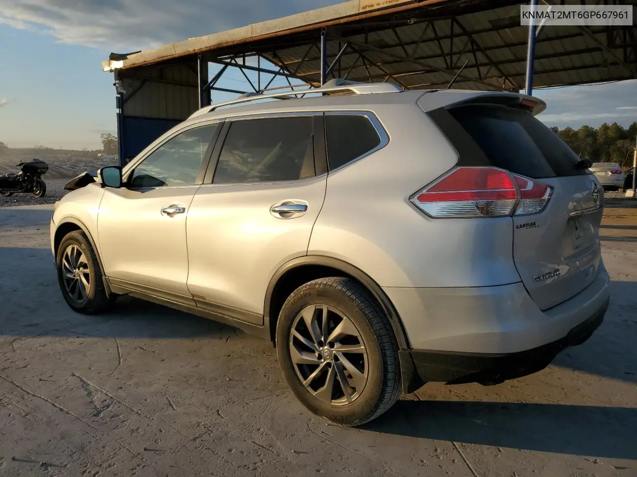 KNMAT2MT6GP667961 2016 Nissan Rogue S