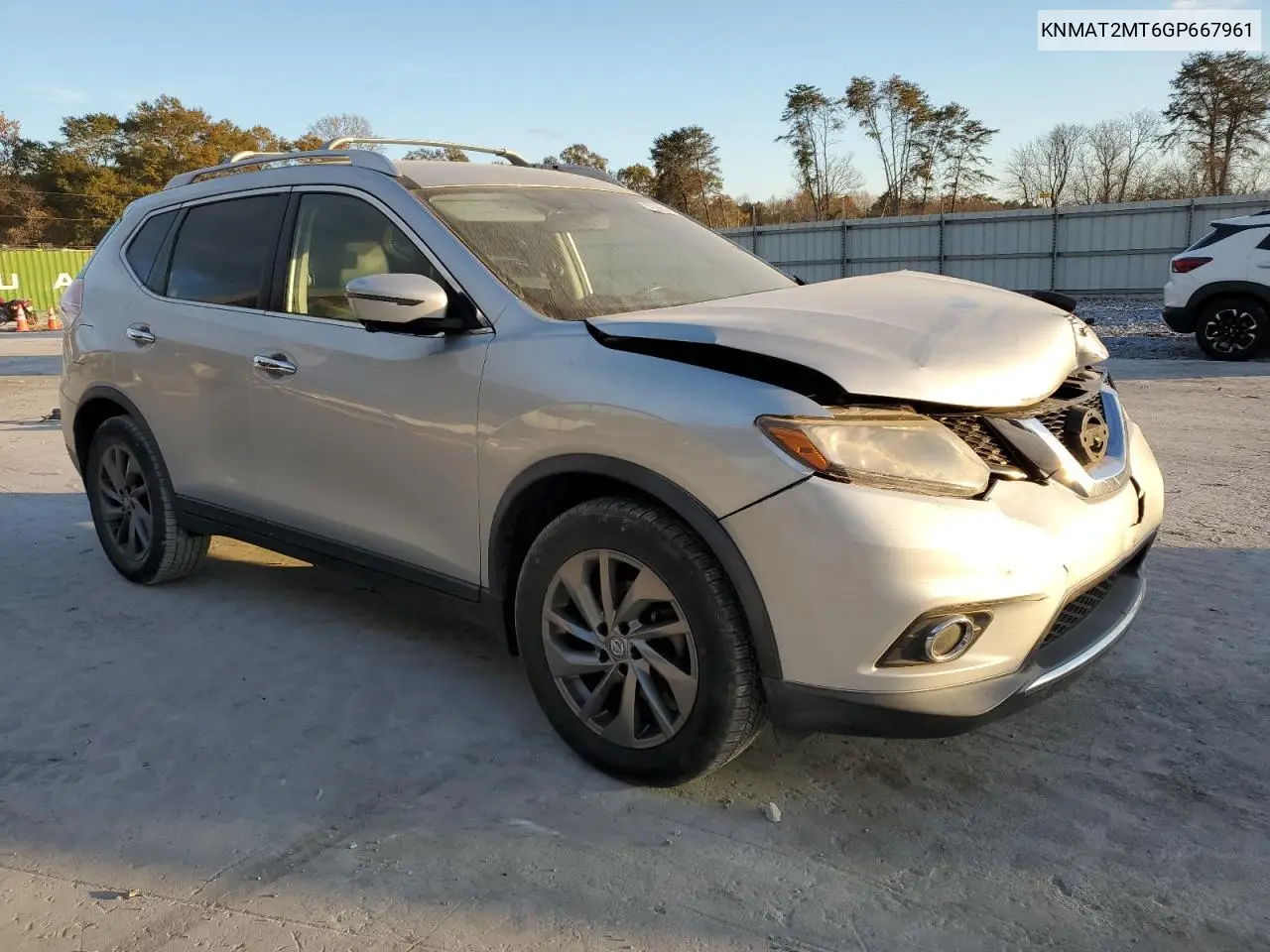 KNMAT2MT6GP667961 2016 Nissan Rogue S