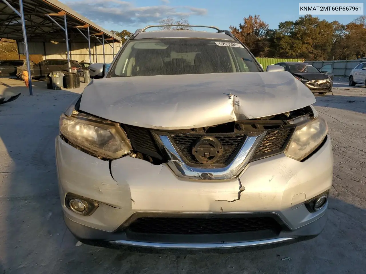 KNMAT2MT6GP667961 2016 Nissan Rogue S