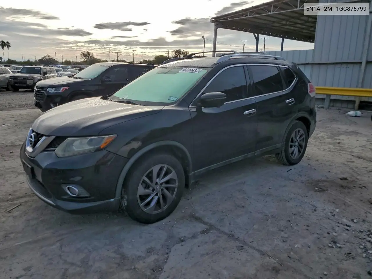 5N1AT2MT1GC876799 2016 Nissan Rogue S