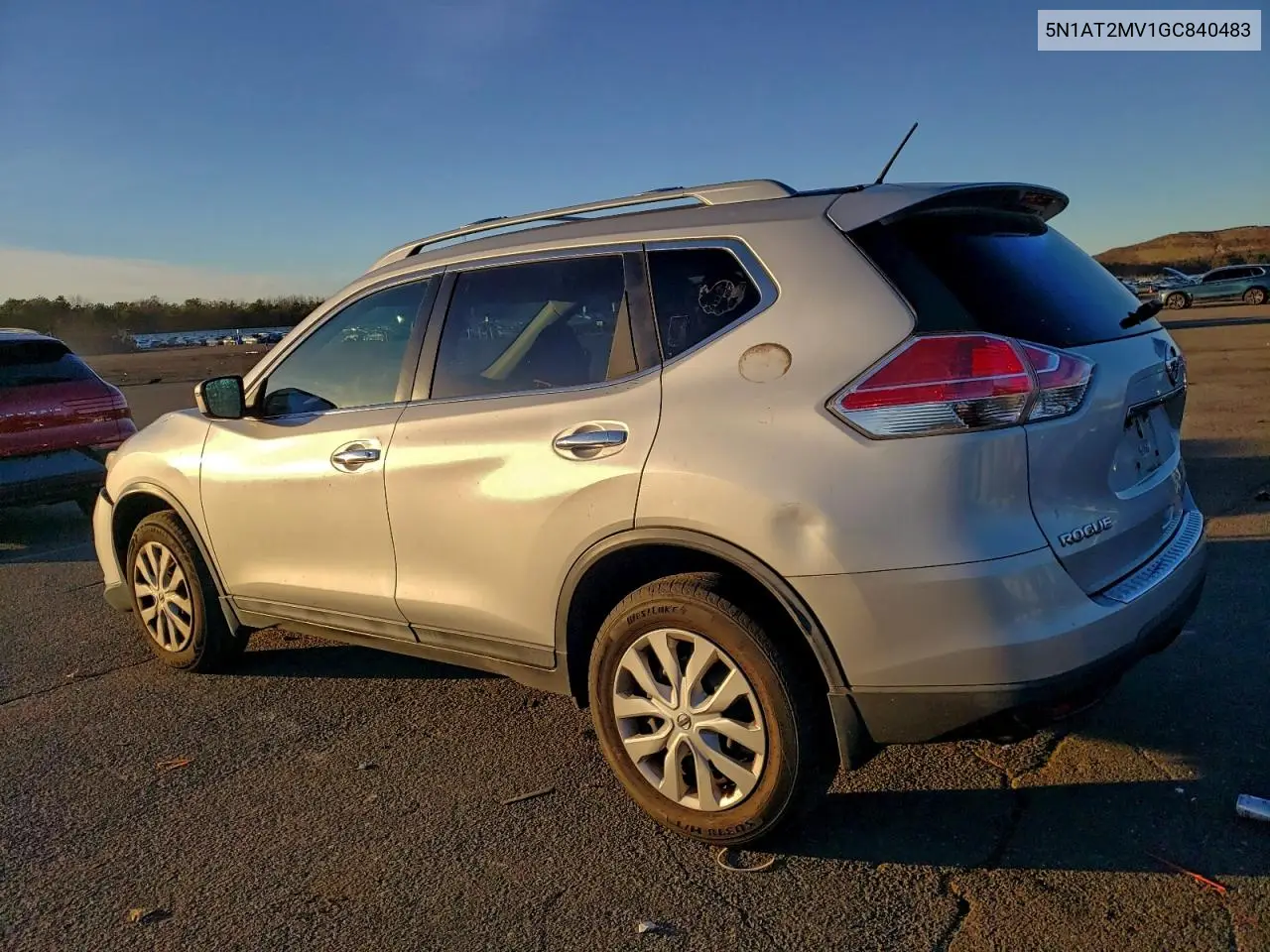 5N1AT2MV1GC840483 2016 Nissan Rogue S