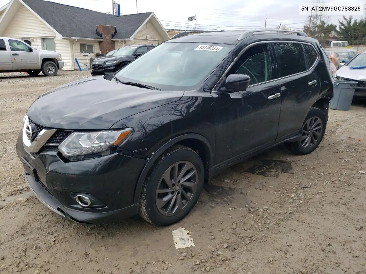 5N1AT2MV9GC788326 2016 Nissan Rogue S