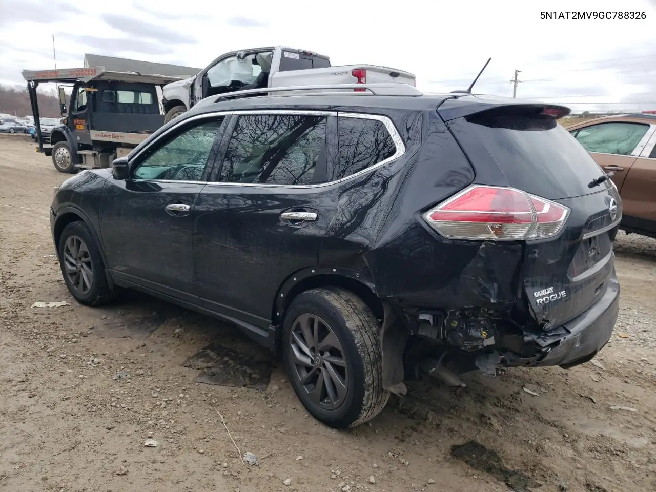 5N1AT2MV9GC788326 2016 Nissan Rogue S