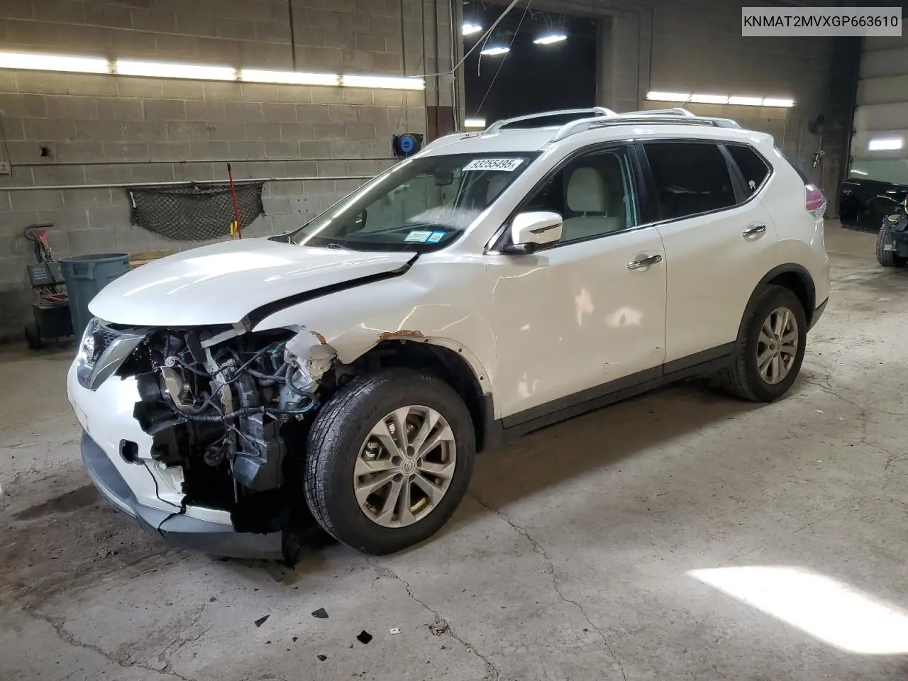 KNMAT2MVXGP663610 2016 Nissan Rogue S