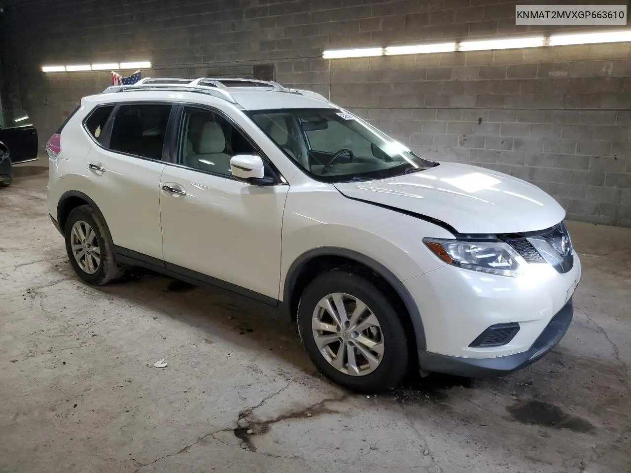KNMAT2MVXGP663610 2016 Nissan Rogue S