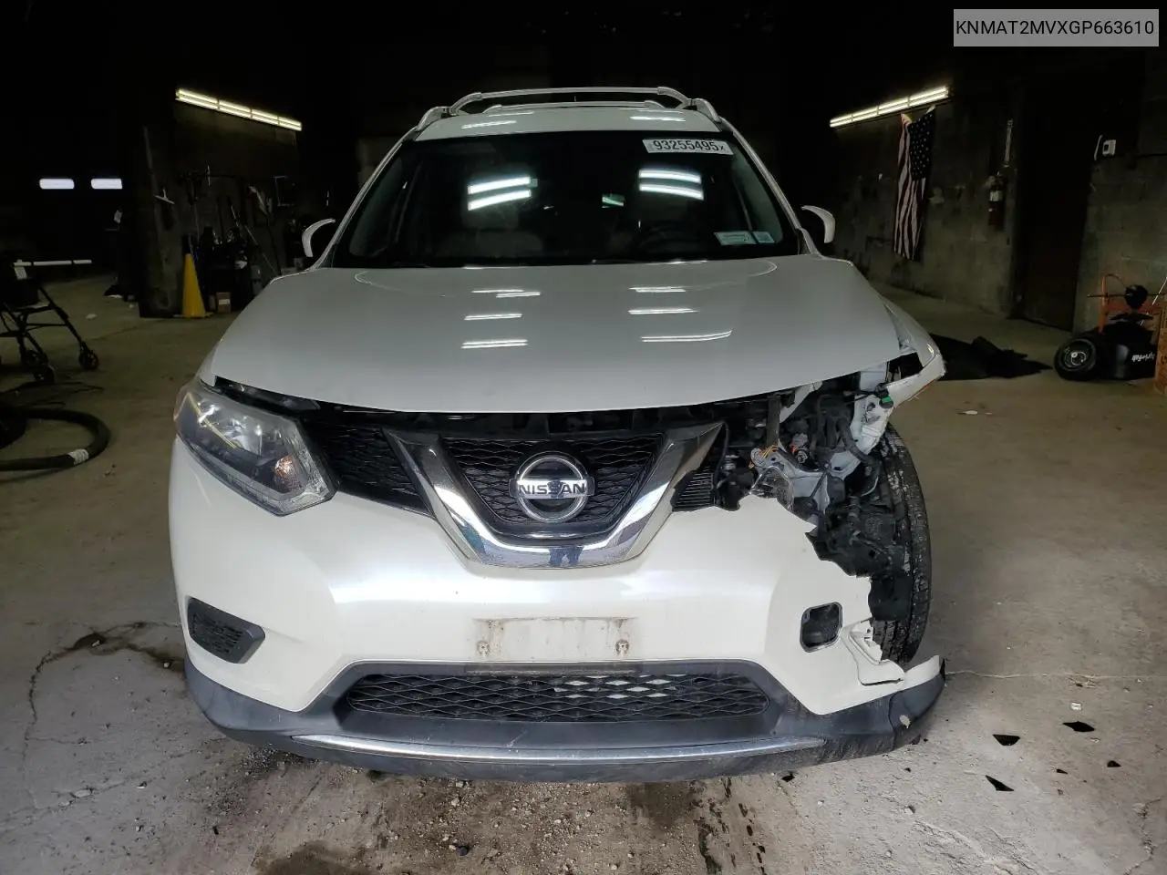 KNMAT2MVXGP663610 2016 Nissan Rogue S
