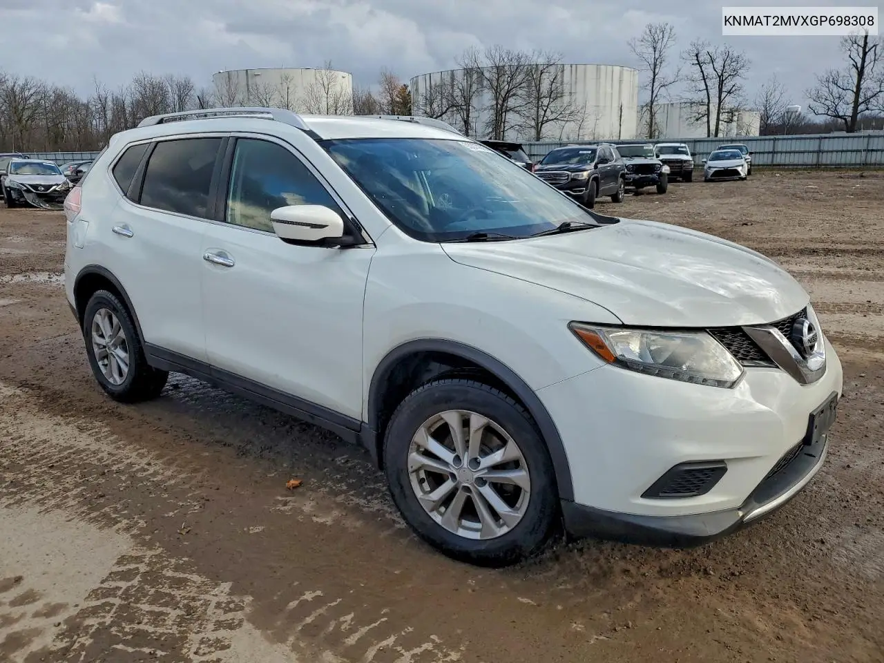 KNMAT2MVXGP698308 2016 Nissan Rogue S