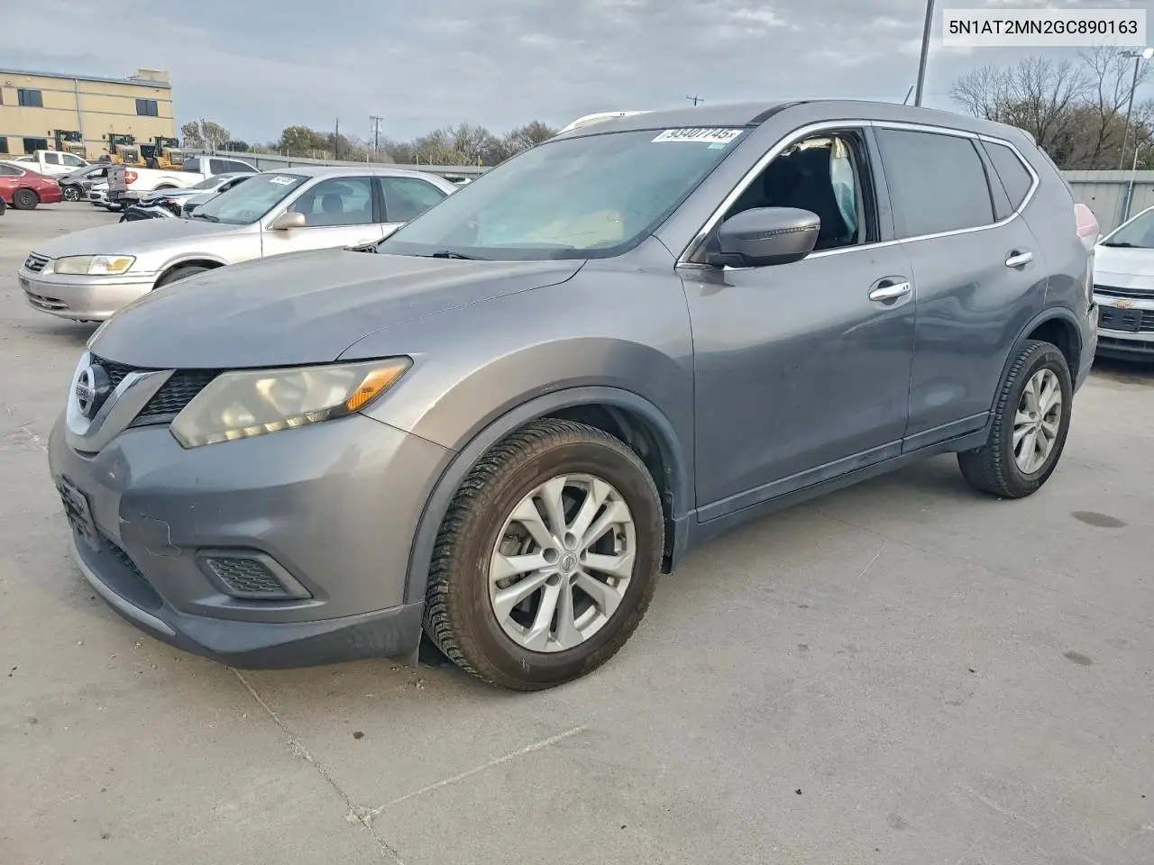 5N1AT2MN2GC890163 2016 Nissan Rogue S
