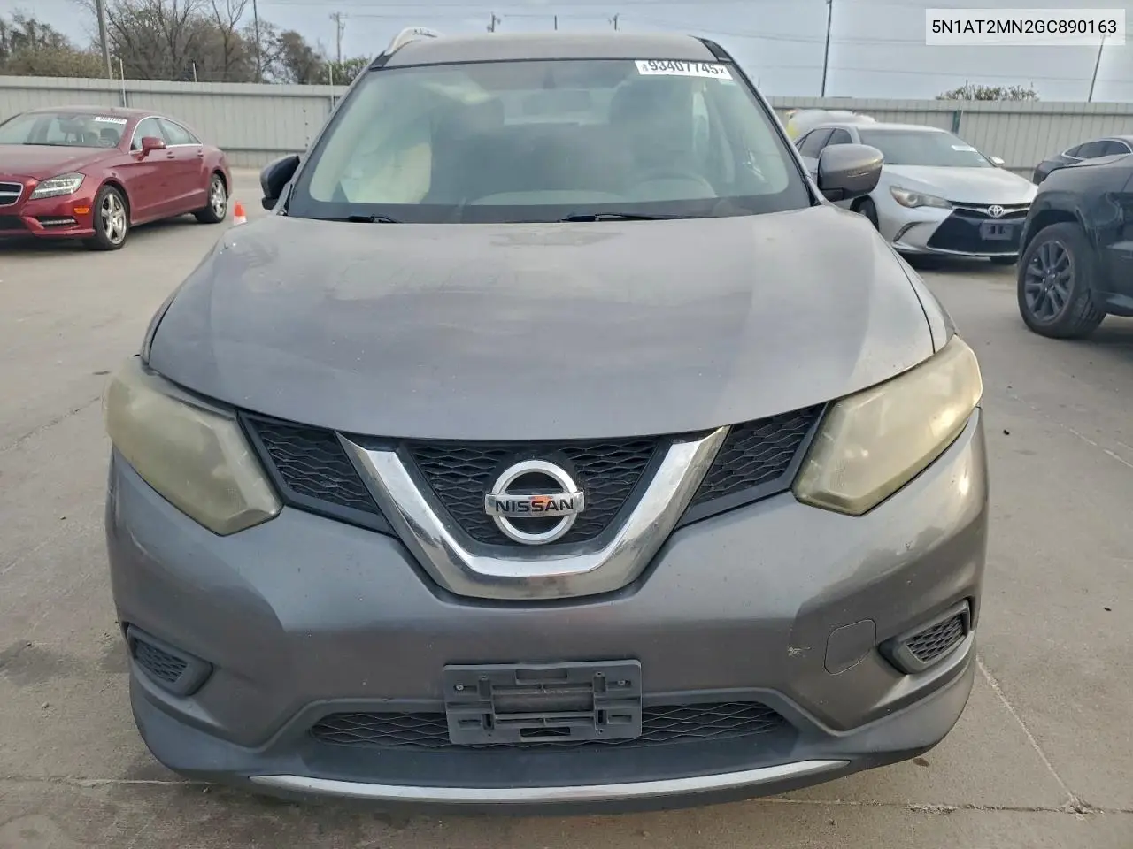 5N1AT2MN2GC890163 2016 Nissan Rogue S
