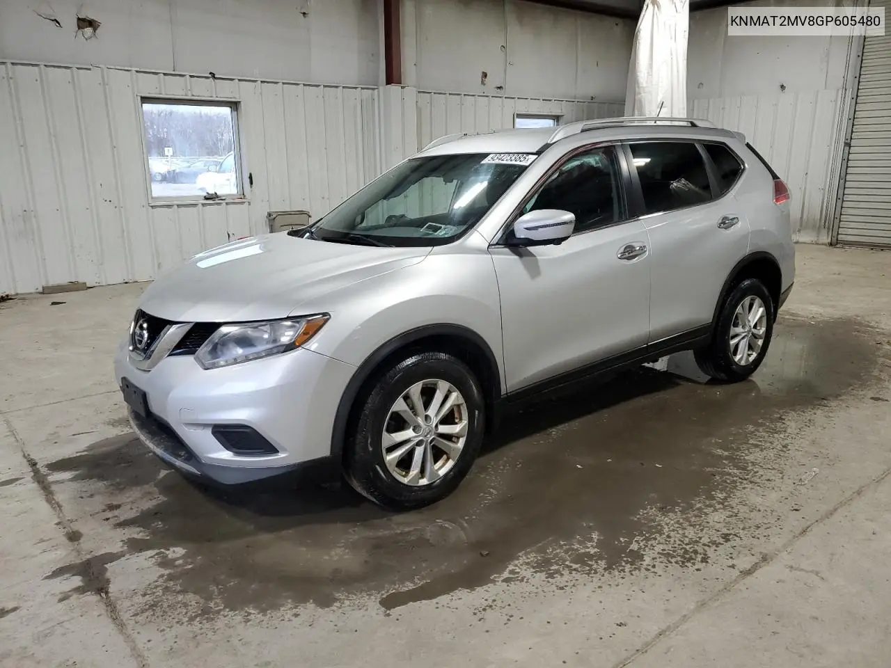 KNMAT2MV8GP605480 2016 Nissan Rogue S