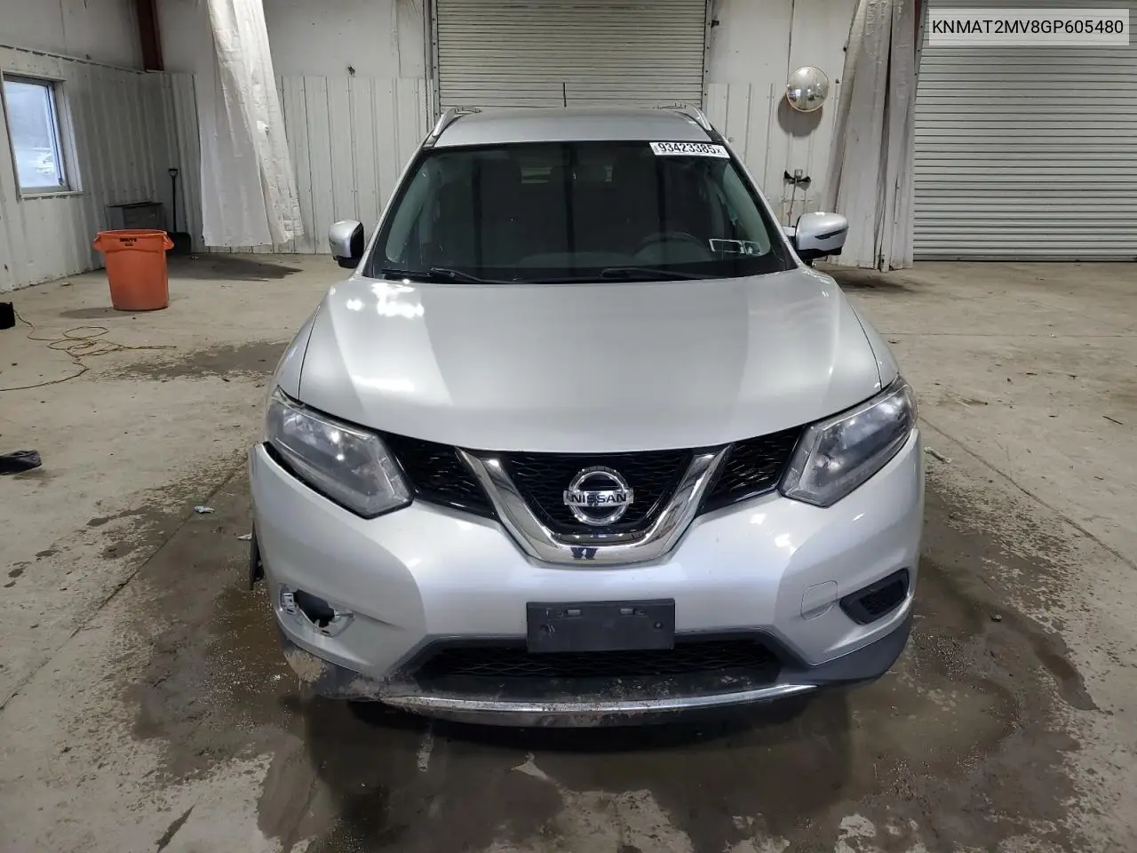 KNMAT2MV8GP605480 2016 Nissan Rogue S